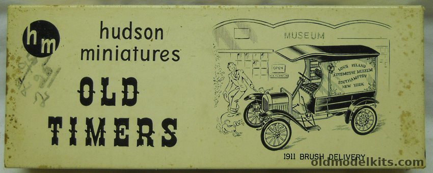 Hudson Miniatures 1/16 1911 Brush Model C Delivery - Old Timers plastic model kit